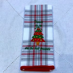 Christmas tree towels for friends